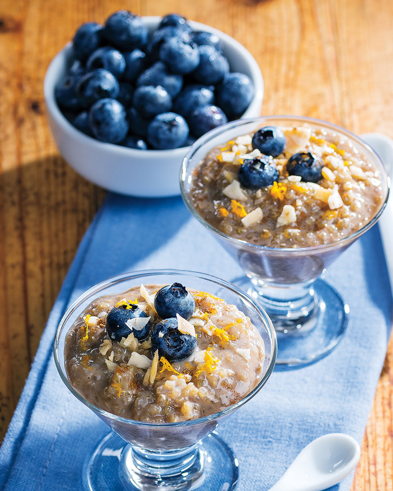 Chai Quinoa Rice Pudding