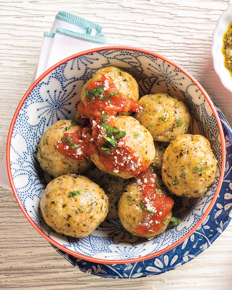 Chicken Parmesan Meatballs