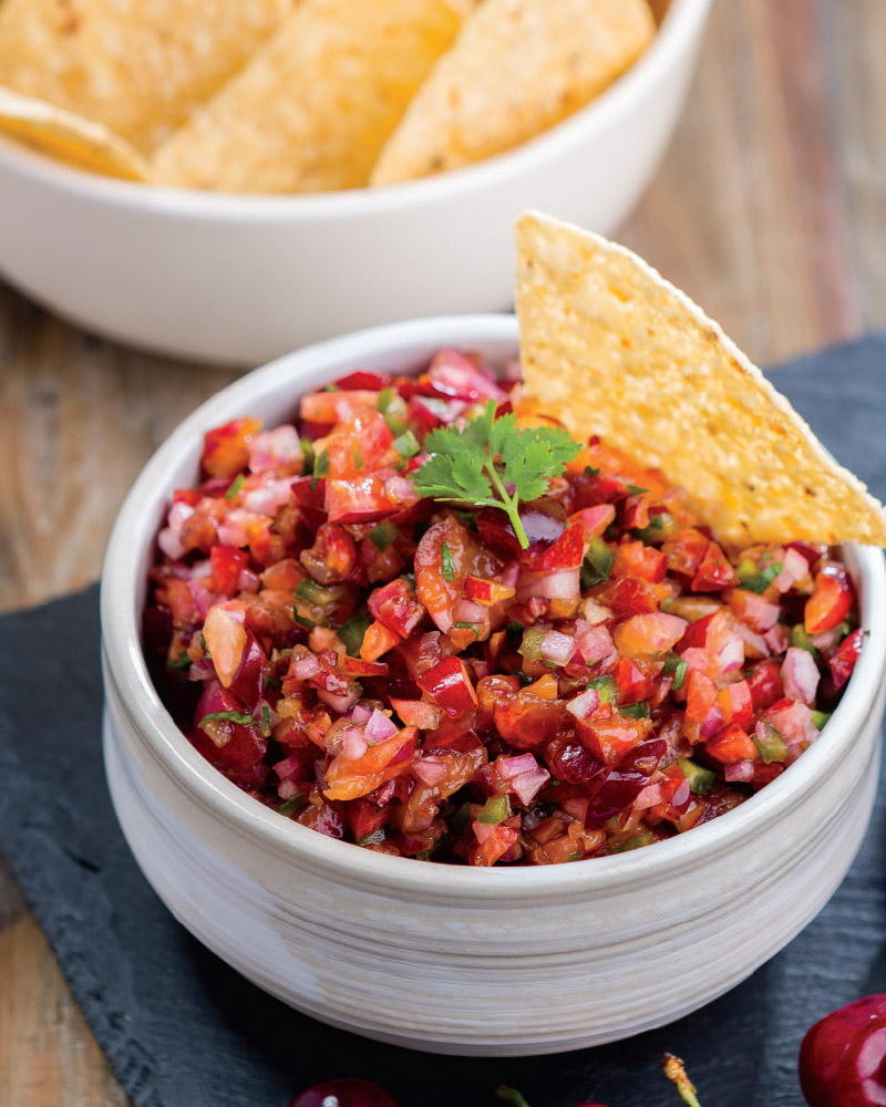 Fresh Cherry Salsa