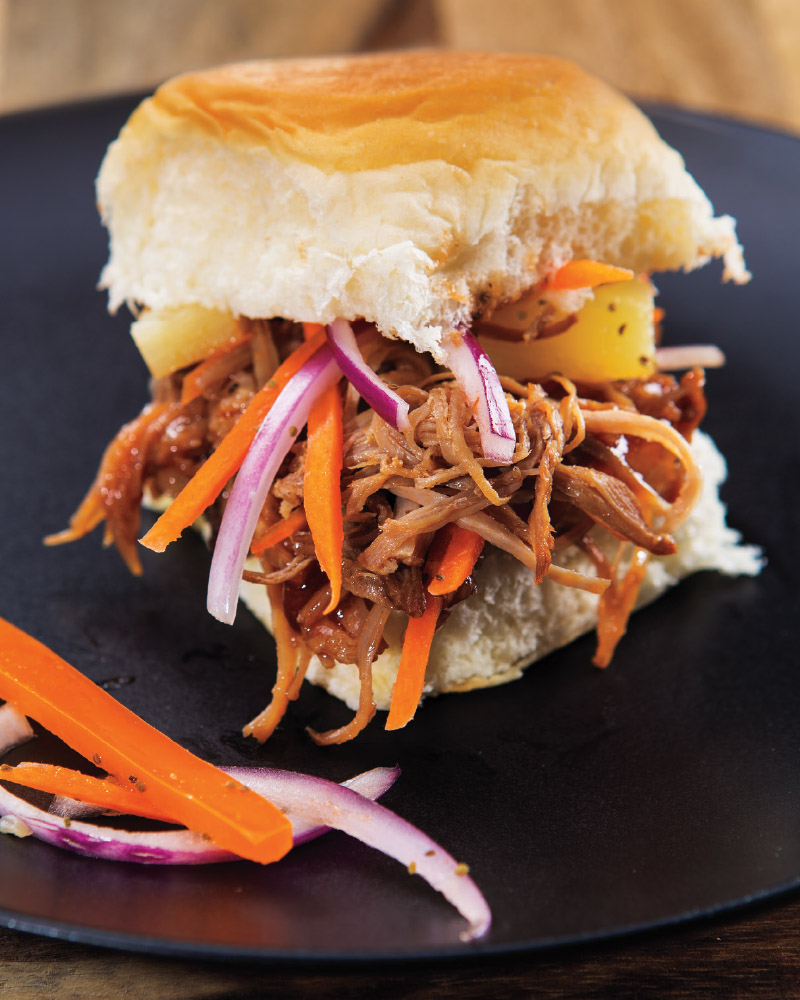 Hawaiian Pulled Pork Sliders