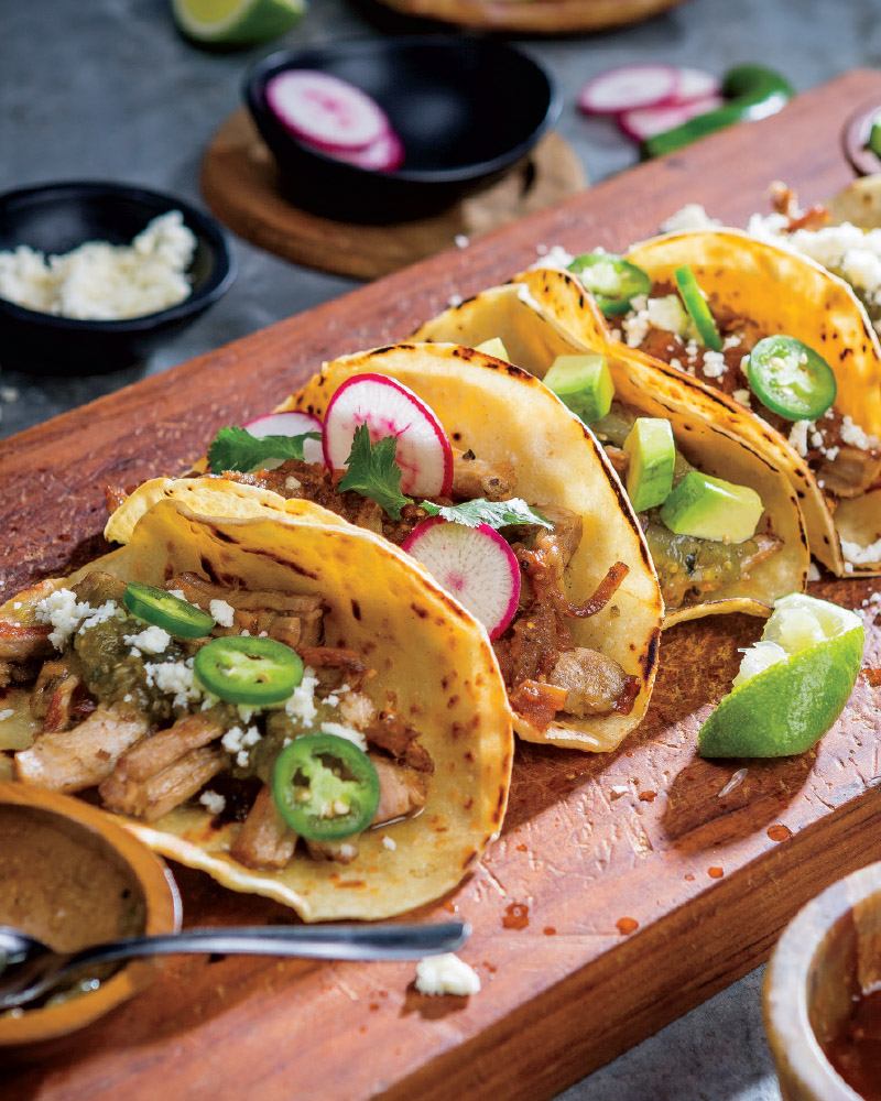 Instant Pot® Pork Loin Carnitas Tacos