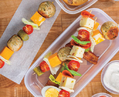 Lunch Kabobs 3-Ways