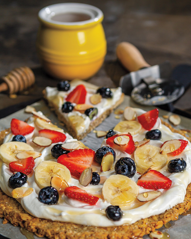 Oatmeal Breakfast Pizza