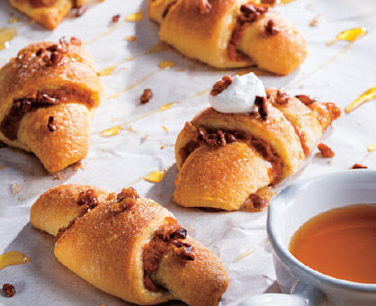 Pumpkin Pie Roll-ups