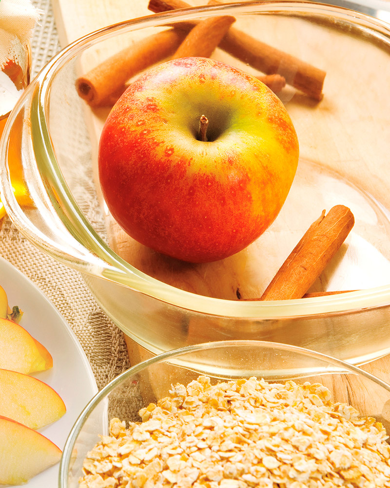 Quick Apple Crisp Bowl