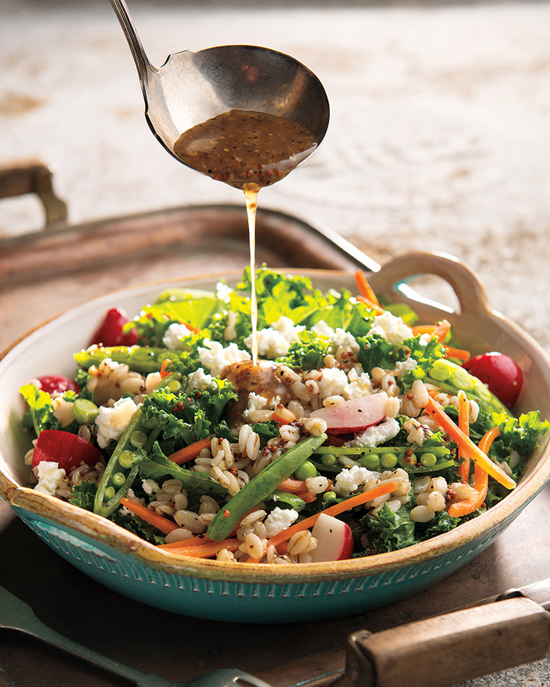 Rainbow Barley Salad