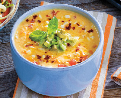 Spicy Sweet Corn Gazpacho