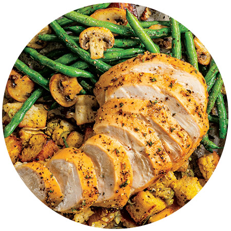 Sheet-Pan Turkey Dinner